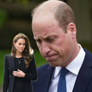 Prince William talks about Kate Middleton’s health with a sad face